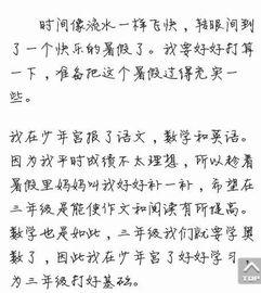 快乐的暑假作文的300字